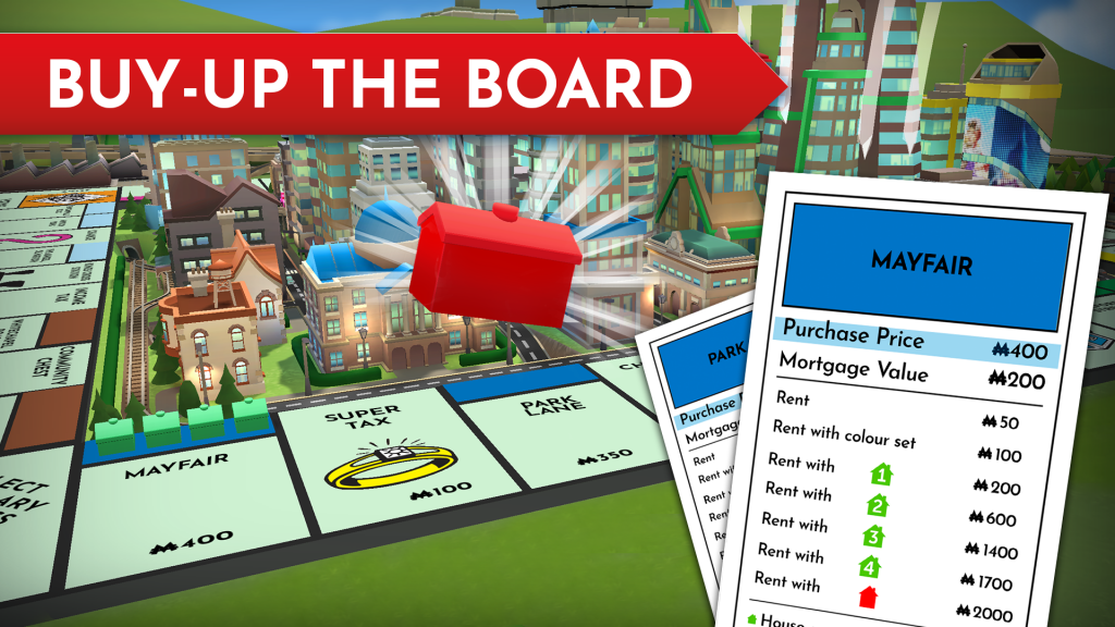 Monopoly the classic board game on mobile by Marmalade Game Studio