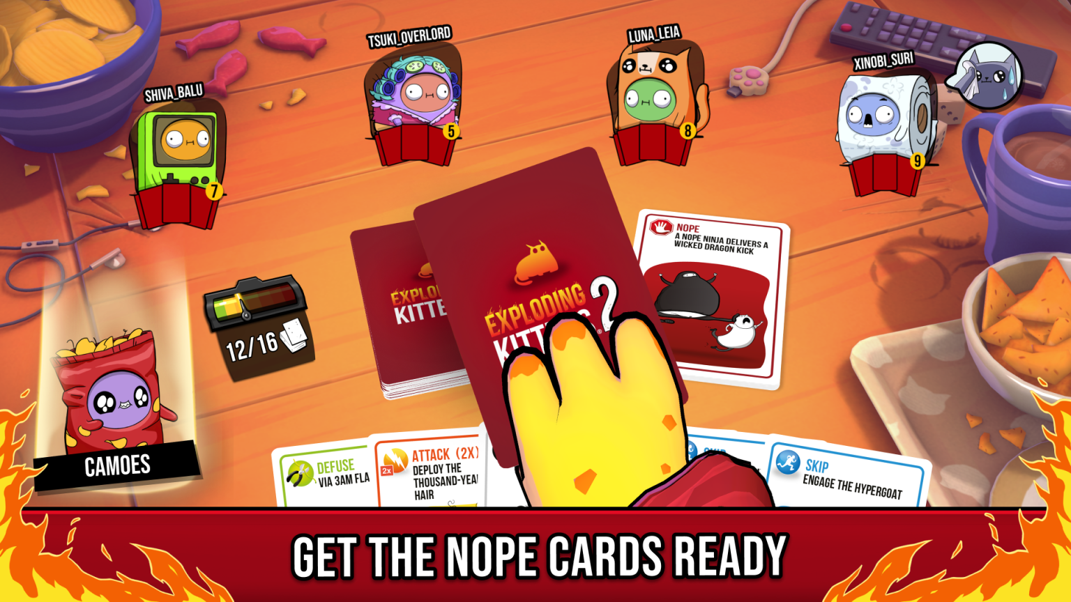 Exploding Kittens® 2 - Steam, iOS, Android - Marmalade Game Studio